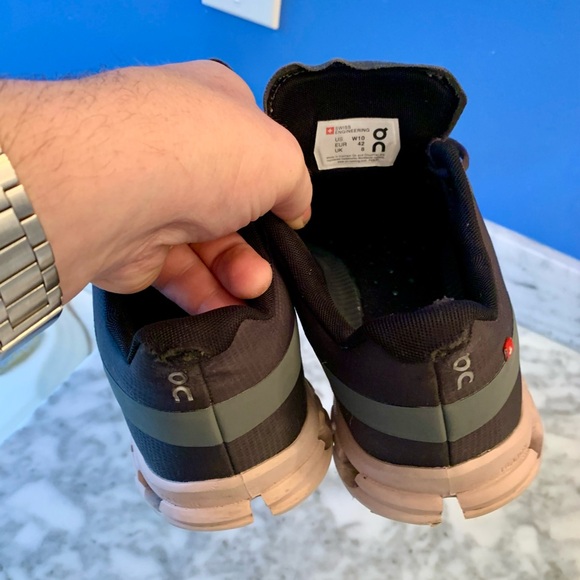 ON Cloudflow Rock/Rose Cloudtec FVN PI Women’s Sneakers Sz 10 Shoes - Picture 13 of 13